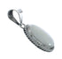 Native American Mother of Pearl And Sterling Silver Pendant AX129827